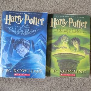 HARRY POTTER BOOKS 5 & 6